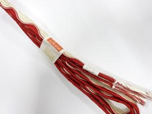 未使用品　正絹　手組帯締め